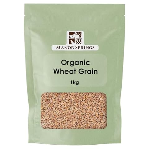 Manor Springs Organic Wheat Grain for Flour and Cooking Cover