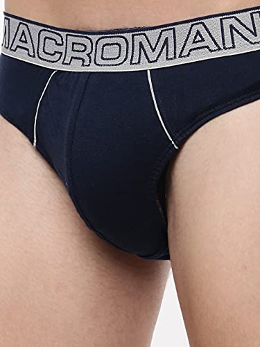 Image of Macroman M-Series Men's Cotton Blend Modern Classic Printed Briefs