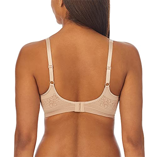 Company Ellen Tracy Women's Seamless Curves Wireless Floral Print Comfort Bra with Adjustable Straps2