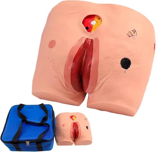 Modelo de entrenamiento para el cuidado de úlceras por presión, simulador de llagas por decúbito de 4 etapas para práctica médica de enfermería