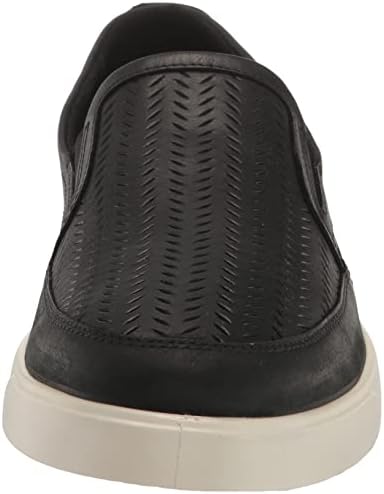 ECCO Men's Street LITE Summer Slip ON Sneaker, Black, 12-12.5 | Image 1