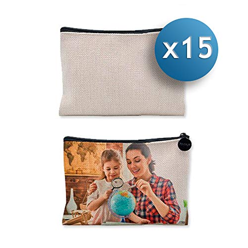 Sublimet Sublimation Solutions Portatodo/Neceser (Tipo Lino) - 14,5X10 - Pack de 15