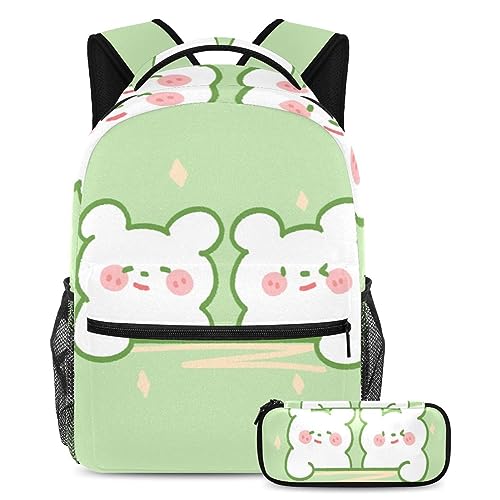 Sac à dos avec motif animaux pour garçons filles adolescents et étudiants multicolore 40cm