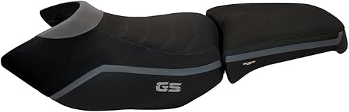Tappezzeria Italia - Funda de asiento compatible con BMW R 1200 GS Adventure (06-12) Ionia 4 Comfort System Model