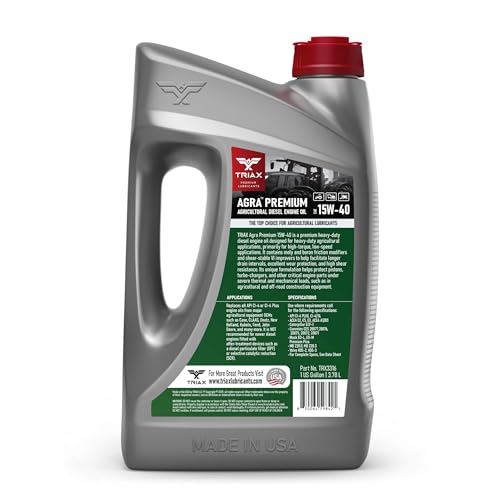 Aceite para motor TRIAX Agra Premium 15W-40 1 Galón miniatura 2