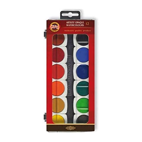 KOH-I-NOOR 30 12 Artists Water Colour Paint Cover