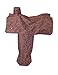 Tough 1 Heavy Denier Nylon Saddle Cover in Prints, Tooled Leather Brown