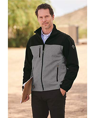 Image of DRI DUCK - Motion Soft Shell Jacket - 5350 - XL - Deep Blue Heather / Deep Blue