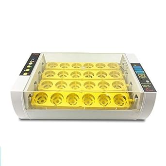 Indu 20 Aluminium 24-Eggs Incubator Poultry Hatcher Brooder with Auto Turn (Multicolour)