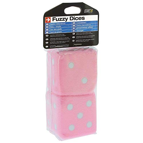 Sumex DADOSPK Plüschwürfe, Pinkl, 7 x 7 cm