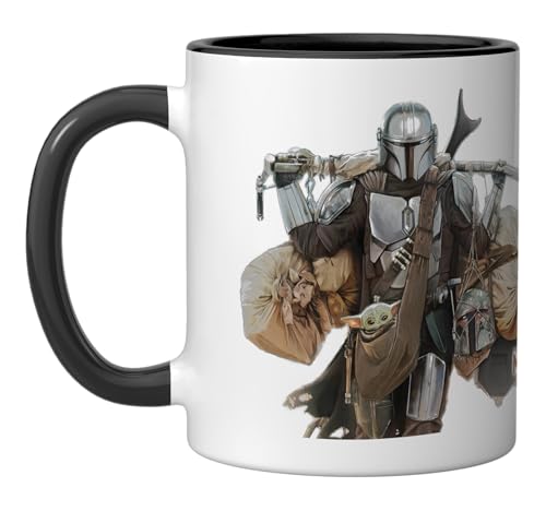 Star Wars The Mandalorian Mando Mug Cerámico 11oz miniatura 1