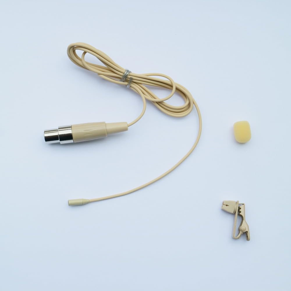 Hidden Very Mini Lapel Lavalier Microphone for AKG Wireless Mini TA3F 3Pin Omnidirectional Wireless BeltPack Transmitter