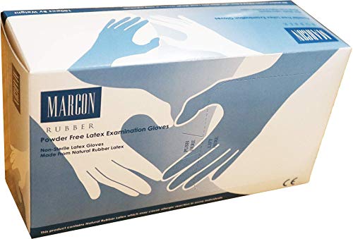 Latex Powder Free Gloves x 100 Gloves - Glove Club Ltd (Extra Large)