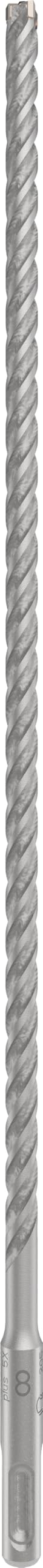 Bosch 1x PRO SDS Plus-5X Hammer Drill Bit (for Reinforced concrete, Concrete, Ø 8,00 mm, Professional Accessory Rotary Hammer Drill)