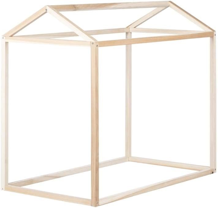 South Shore Sweedi Wooden Structure Toddler House Bed Scandinavian and paintable