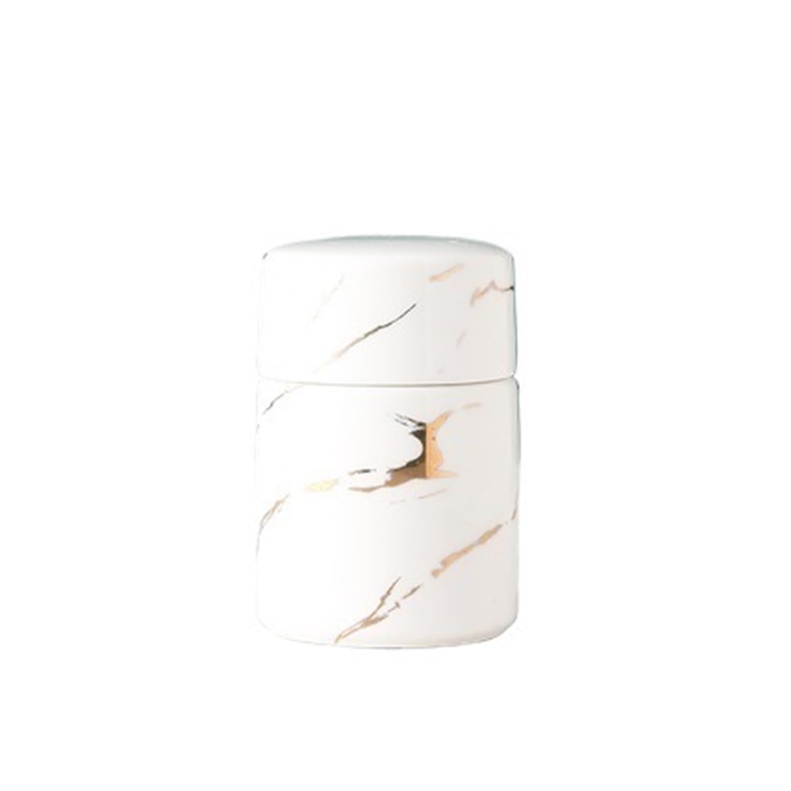 Gwyzax Toothpick Holder Marble Ceramic Toothpick Holder Dispenser with Lid for Kitchen Counter