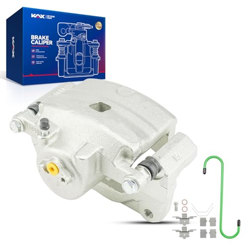 Image of KAX Front Left Brake Caliper for 2006-2012 Fusion | 2006-2013 6, 2007-2012 MKZ, 2006-2011 Milan, 2006 Zephyr