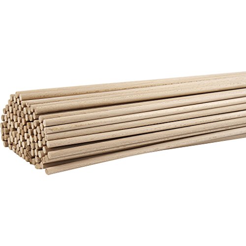Wood Stick, L: 60 cm, beech, 10 pcs