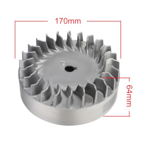 Volant d'inertie pour Predator 212cc non Hemi remplace pièce fonte sur clone GX200 196cc