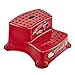 keeeper Tabouret à Deux Marches Disney Cars, De 3 à 14 ans Environ, Fonction Antidérapante, Igor, Rouge Cerise