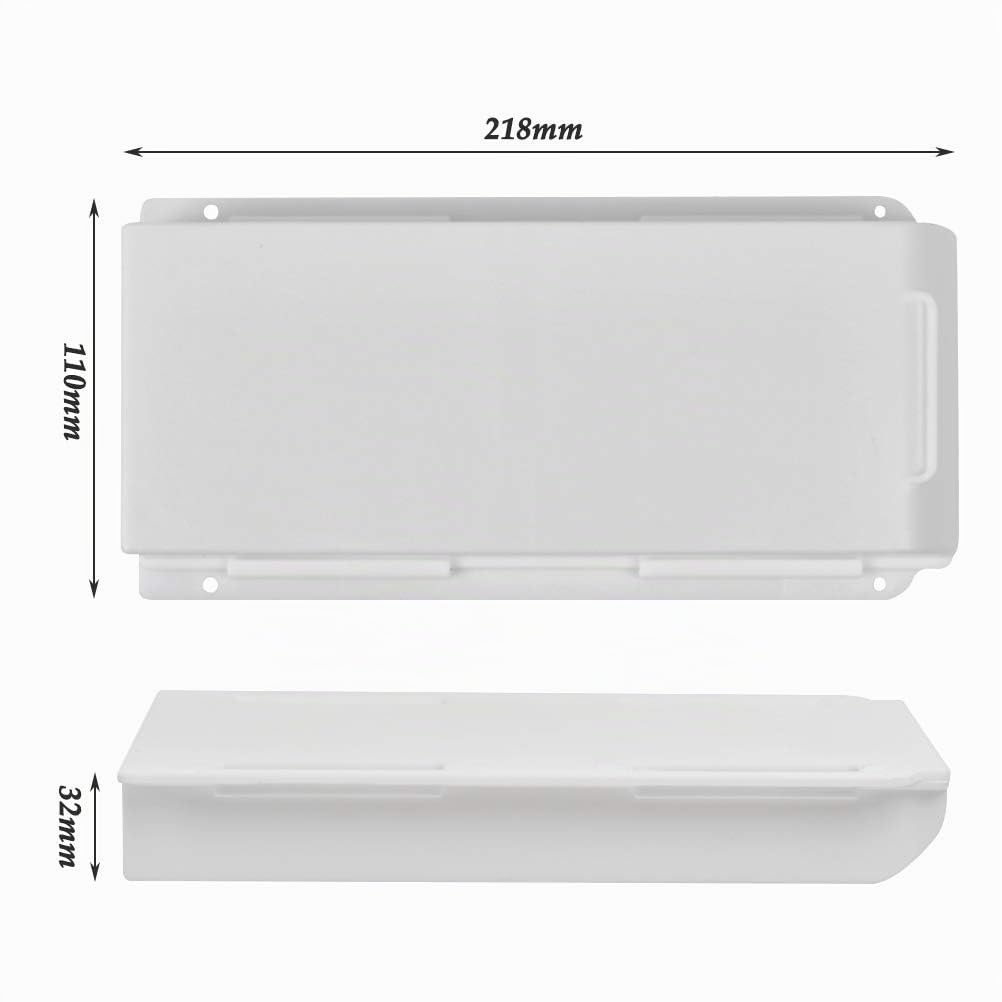Cajones Autoadhesivos 2Pcs Cajones para Debajo del Escritorio, Organizador de Escritorio, Bandeja para Lápices, Cajón Invisible, Soporte de Escritorio para Oficina, Organizador Pequeño Debajo de Mesa