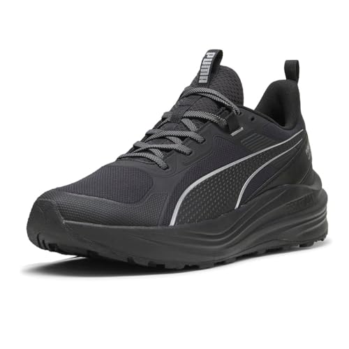PUMA Mens Flare Pro PTX Trail Running Sneakers Shoes - Black, Silver2