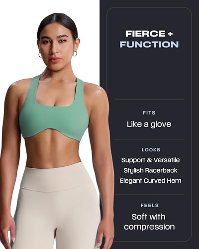 Image of Aoxjox Define Sculpt Racerback Sports Bra