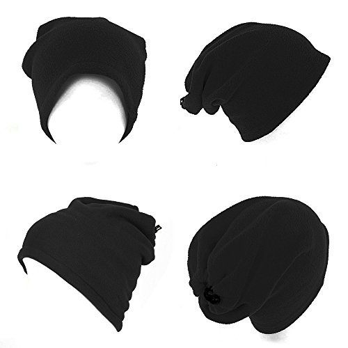 TopTie Custom Embroidery Fleece Neck Gaiter Cold Weather Scarf Hat Face Gaiter Neck Warmer Ski Beanie Hat2