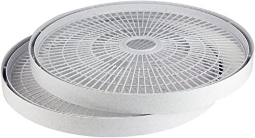 Image of Nesco FD-60 Snackmaster Express Food Dehydrator + Nesco LT-2SG Snackmaster Add-a-Tray, Set of 2