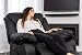 ECODE Sillón de Masaje Relax Monaco, 10 Vibromotores Ondulantes, Reclinación 160º, Función...