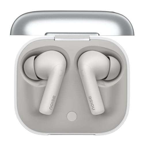 Image of Noise Air Buds Pro 6 in Ear Truly Wireless Earbuds with Hybrid ANC (up to 49dB), LHDC with 12.4mm Titanium Driver, 50H of Playtime, Google Fast Pair, BT v5.3(Nimbus Grey)