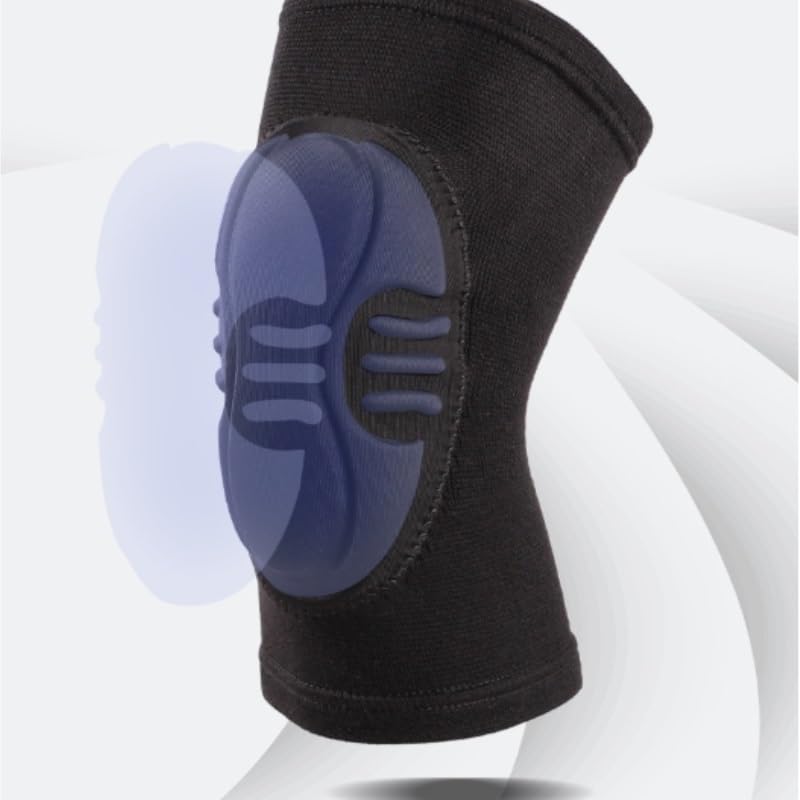 EVA Sponge Anti-collision Sports Knee Pads Thick Breathable Warm Cycling Fitness