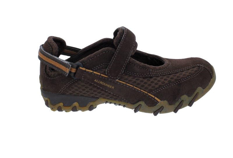Allrounder NIRO Sneaker, Klettverschluss, Corvino (braun), C. Suede 51 / 3D Mesh 46 Braun