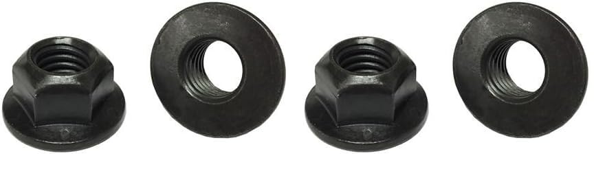 (8) M12-1.75 Hex Flange Prevailing Torque Top Lock Nuts Class 10 Phos & Oil (Pack of 2)