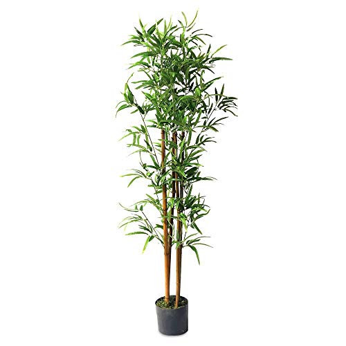 TERRE JARDIN Bambou Artificiel réaliste 120 cm Cover
