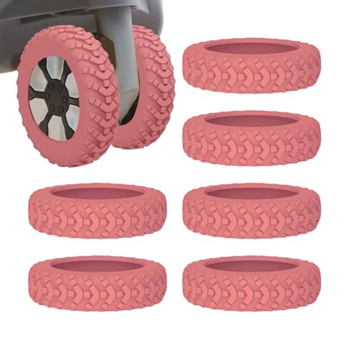 Luggage Wheel Covers | Silent Wheel Protection | Silicone Spinner Covers, Colorful Luggage Protectors, Silent Wheel Covers, Luggage Spinner Protectors, Silicone Wheel Guards, Suitcase Wheel Sleeves