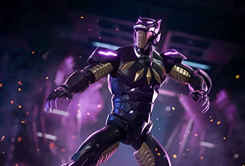 Hosie 7 Inch Blackpanther Action Figure (1/10 Scale) Exquisite Painting 20 Joints Movable Toy With Lots Of Accessories #TOP4