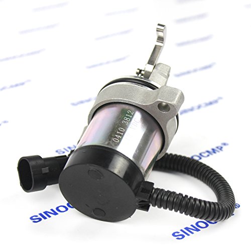 04103812 Elettrovalvola 12V - SINOCMP Solenoide di...