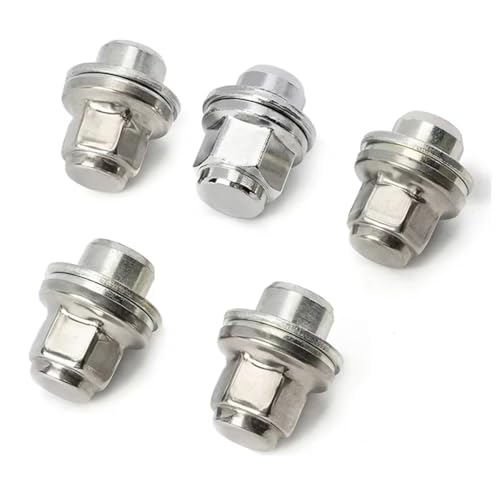 Tuercas de rueda de coche Jaguar XE accesorios cromados 5 Uds 3