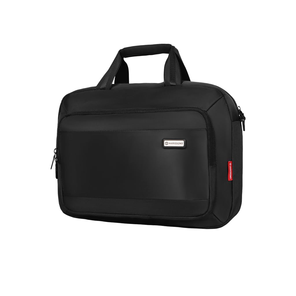 Luminix Laptop Messenger Bag | 12L | Fits 15.6” Laptop | 1000D + Twill PU Coated Polyester | Business, Travel & Everyday Use | Durable, Organized & Professional