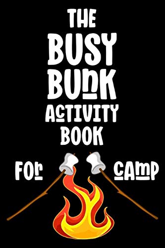 The Busy Bunk Activity Book For Camp: Trending Summer Camp Activity Book, Kids Camping Outdoor Notebook, Things To Do Journal image 3