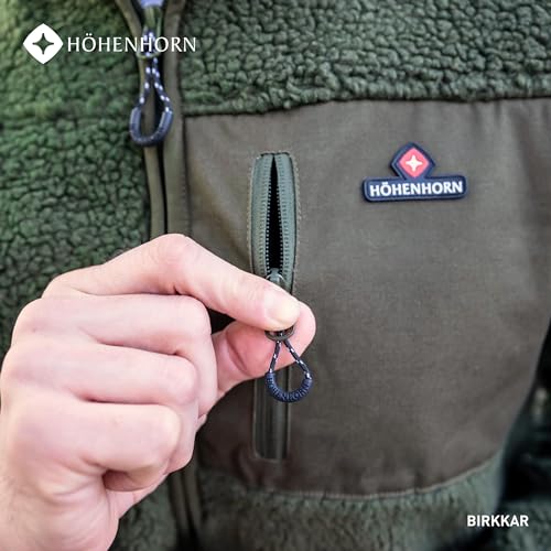 Höhenhorn Birkkar Herren Fleece Jacke Grün Gr. XL