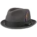 Produktbild Stetson Wool & Cashmere Player Hut Herren - Wollhut Wasserabweisend - Wollfilzhut Packable - Musikerhut mit Kaschmir - Fedora aus Filz (Wollfilz) - Pork Pie Herbst/Winter - Clubhut anthrazit XL
