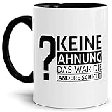 Durch den Druck Links und Rechts vom Henkel ist diese Tasse besonders für Links- und Rechtshänder geeignet