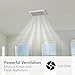 Broan-NuTone Bathroom Exhaust Fan, Easy Install, Powerful 110 CFM, Quiet 1.0 Sones, Energy Star
