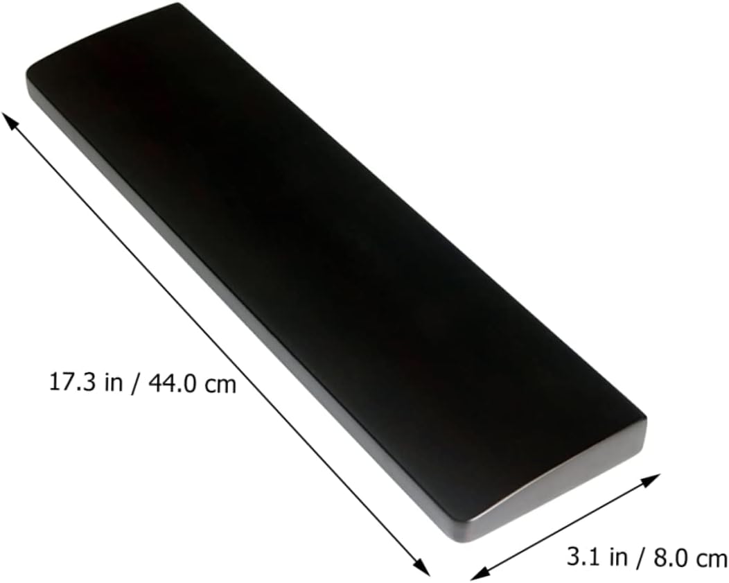 NUOBESTY Ergonomic Wood Keyboard Wrist Rest Pad Non-Slip Chicken Wing Wood Design for Alleviates Wrist Fatigue for Gaming and Office Use