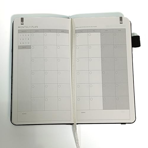 Image of Kitabby VIVID A6 Weekly Planner & A7 Notebook Combo - Sea Green
