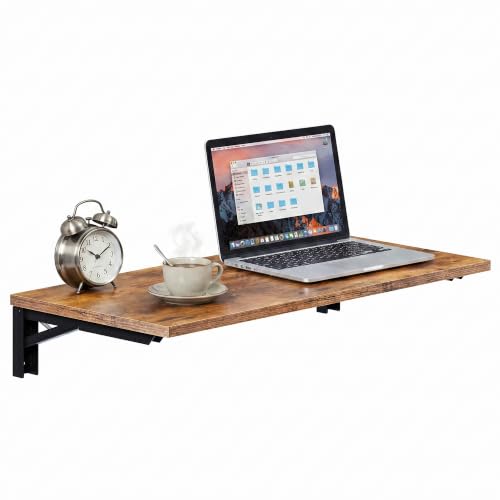 Need 36x20IN Wall Mounted Folding Table for Office Laundry Retro