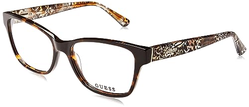 GUESS Women's Sunglasses, Dark Havana, 52/16/140