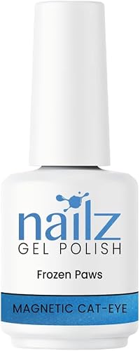 NAILZ Gel Polish 15ml Magnetic Cat Eye- Frozen Paws